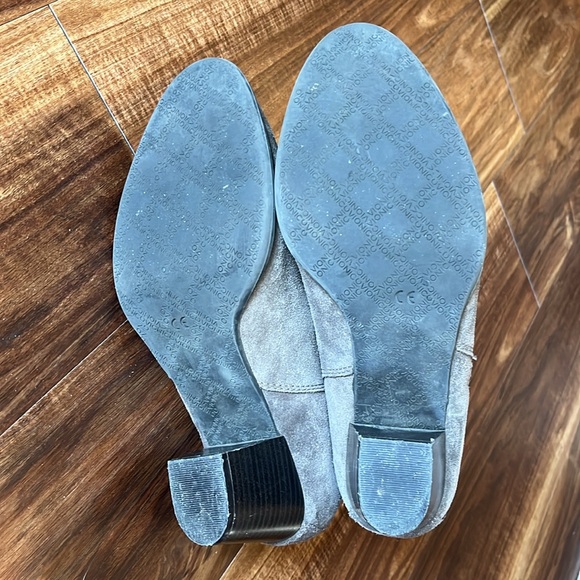 Vionic Gray Ankle Boots with Tassel Zipper - Picture 4 of 6